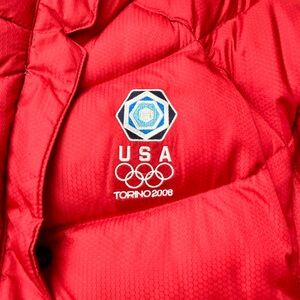 Vintage Nike Team USA Olympics Torino 2006 Down Jacket